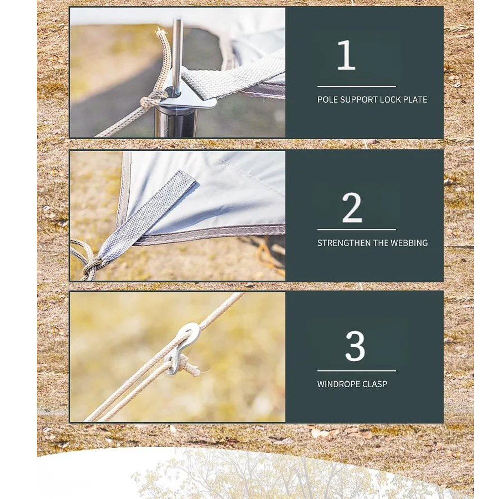 Silver Glue Butterfly Tent Outdoor Camping Picnic Rainproof Tent Canopy Sunshade Canopy Butterfly Rainproof Sunshade Canopycourtyard Sunshade Canopy Courtyard Rain Canopy