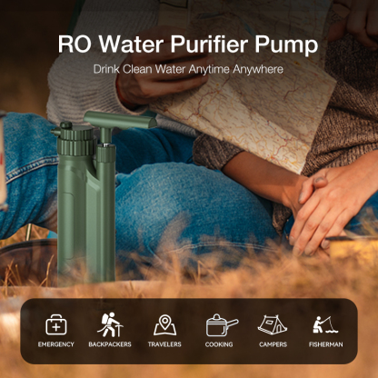 Water Purifier Pump With Replaceable RO Membrane 0.001 Micron Water Filter