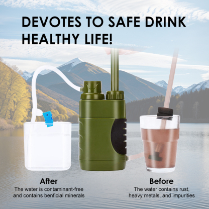 Portable Outdoor Emergency and Survival Gear - Camping, Hiking, Backpacking