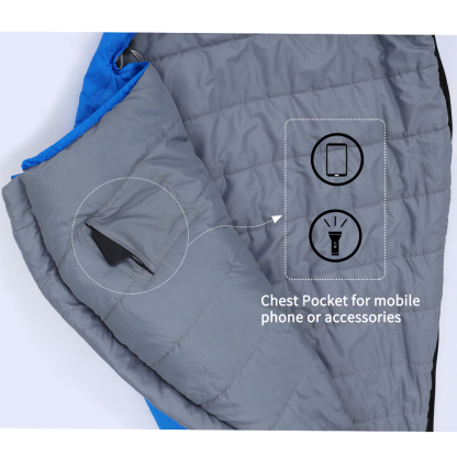Outdoor Camping Sleeping Bag Cotton Sleeping Bag