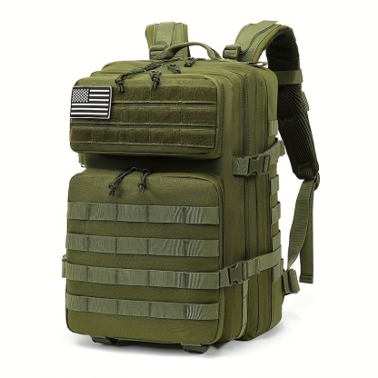 Large Military Tactical Backpack Waterproof Survival Pack for Outdoor Training and Adventure