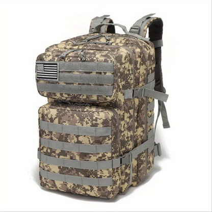 Large Military Tactical Backpack Waterproof Survival Pack for Outdoor Training and Adventure