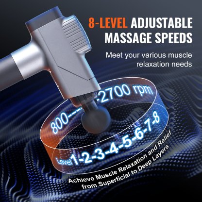 Massage Gun Deep Tissue, Percussion Muscle Massager for Athletes