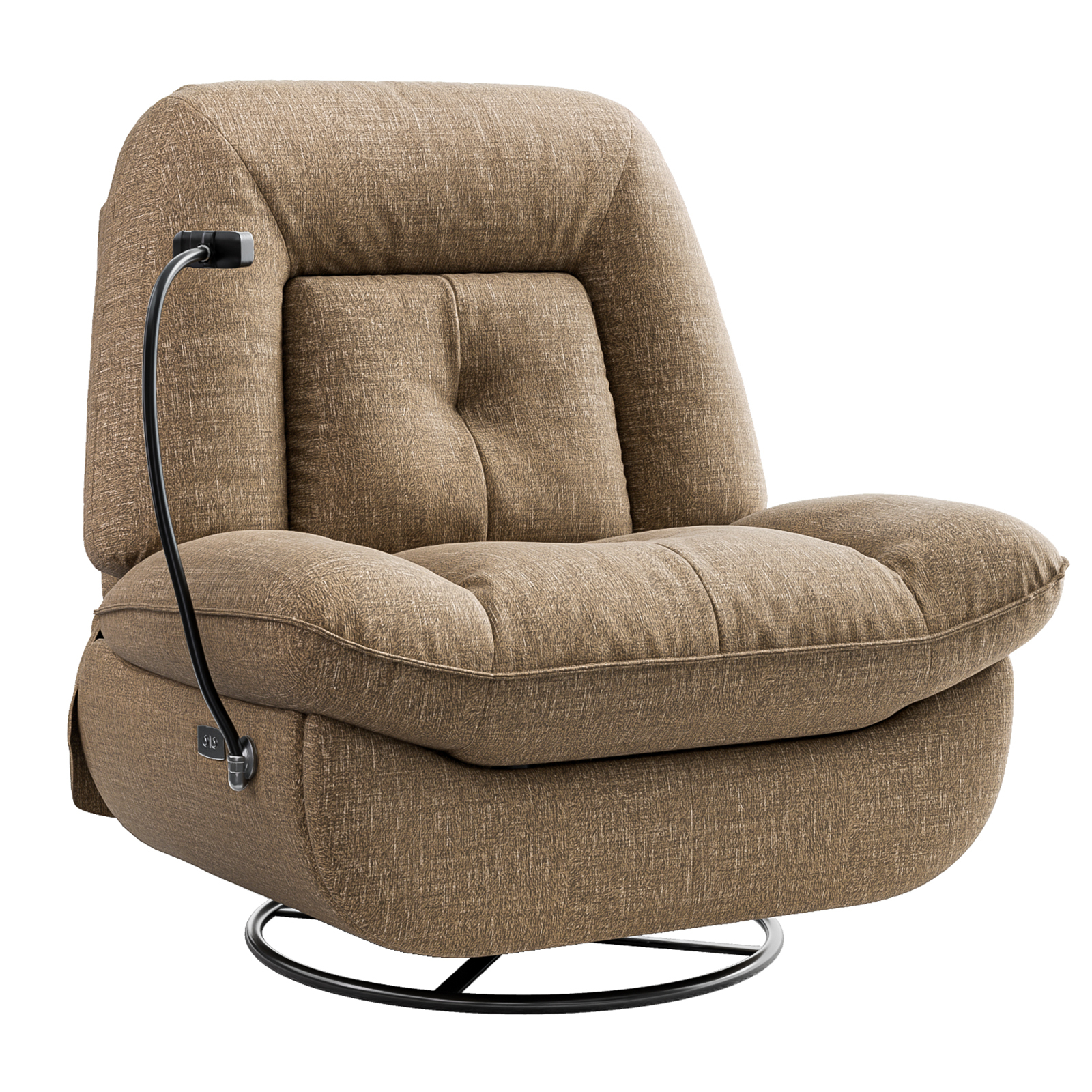 Susalt Electric Recliner Chair for Adults, Oversized 360 Swivel Rockin