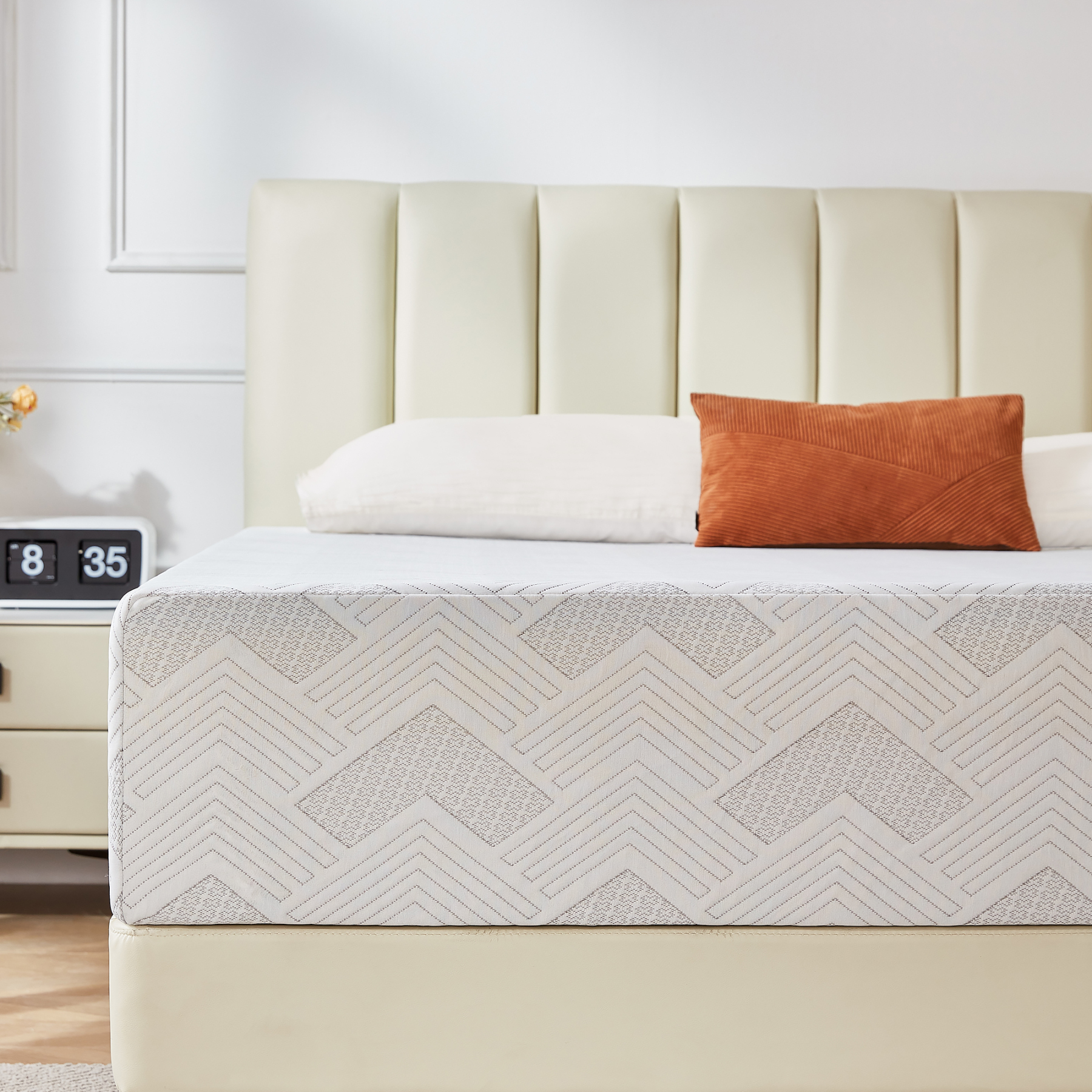 Sailvan Queen Mattress,12 Inch Queen Size Mattresses in a Box,Memory Foam Mattress ,for Motion Isolation&Lumbar Support & Pressure Relief,Medium Firm