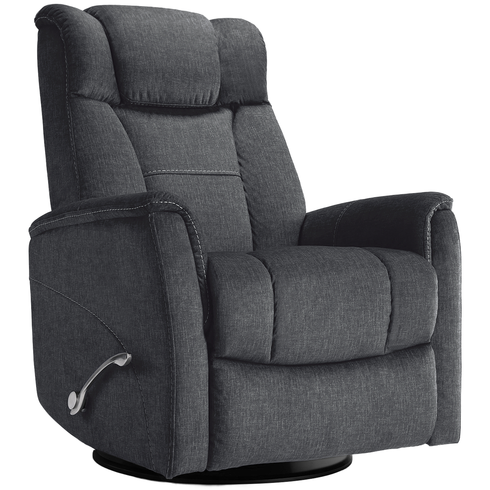 Swivel Rocking Recliner for Adults, Glider Rocker Recliner Nursery Chair, Living Room Accent Sofa Chair