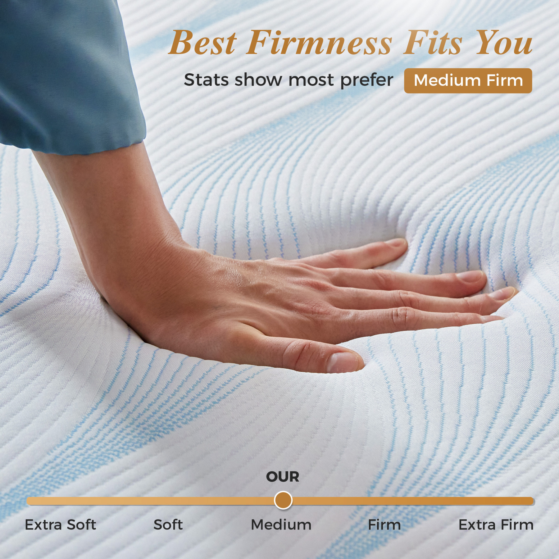 Sailvan Full Mattress, 10 inch Full Size Mattress in a Box, Cooling Gel Memory Foam Mattresses for Comfort Sleep, Pressure Relief, CertiPUR-US Certified, No Fiberglass, Motion Isolation