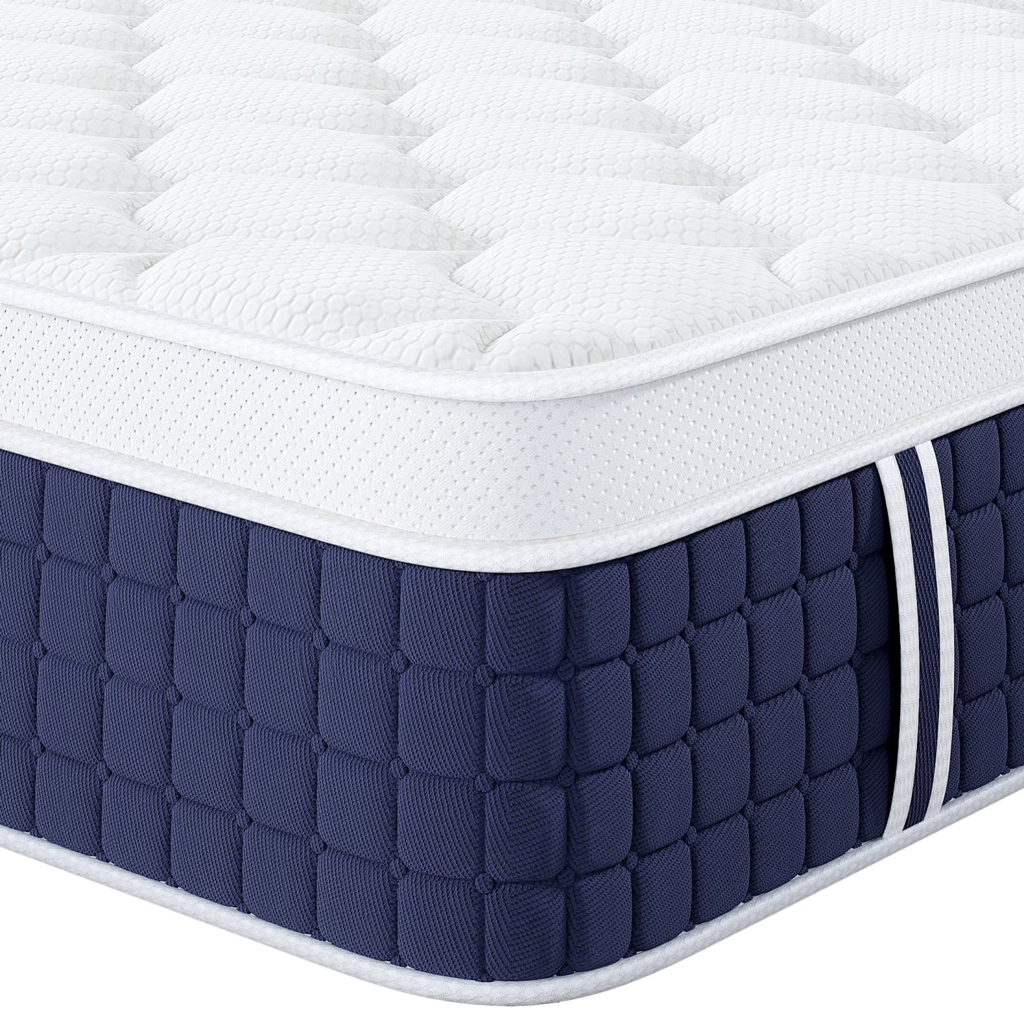 Mattress in a Box, SprinMattress 12 Inch, Hybrid Spring Mattress with 