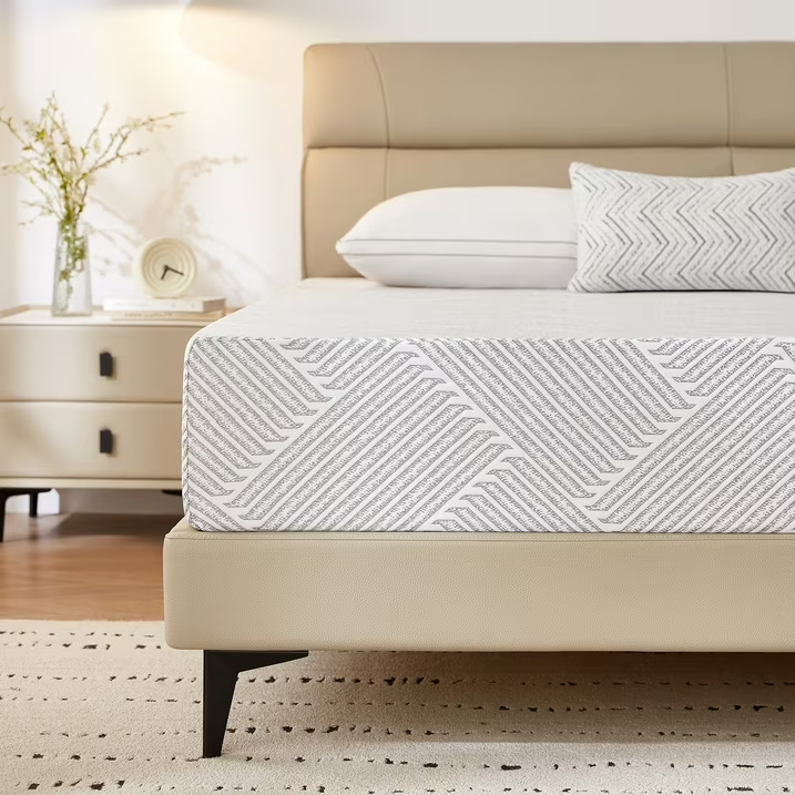 Sailvan Queen Mattress, Medium Firm Mattress in a Box, 10 inch Memory Foam Mattress with Removable Cover, Edge Support, Pressure Relief & CertiPUR-US