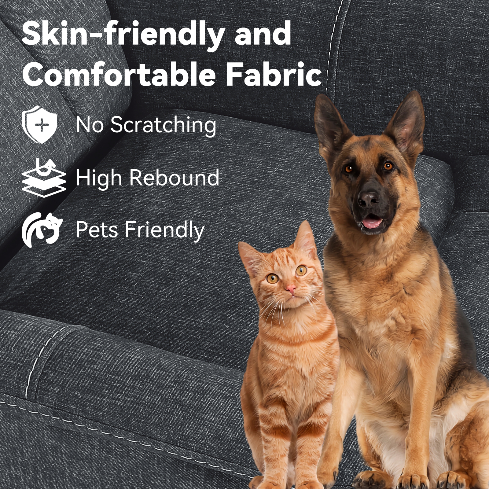 Swivel Rocking Recliner for Adults, Glider Rocker Recliner Nursery Chair, Living Room Accent Sofa Chair