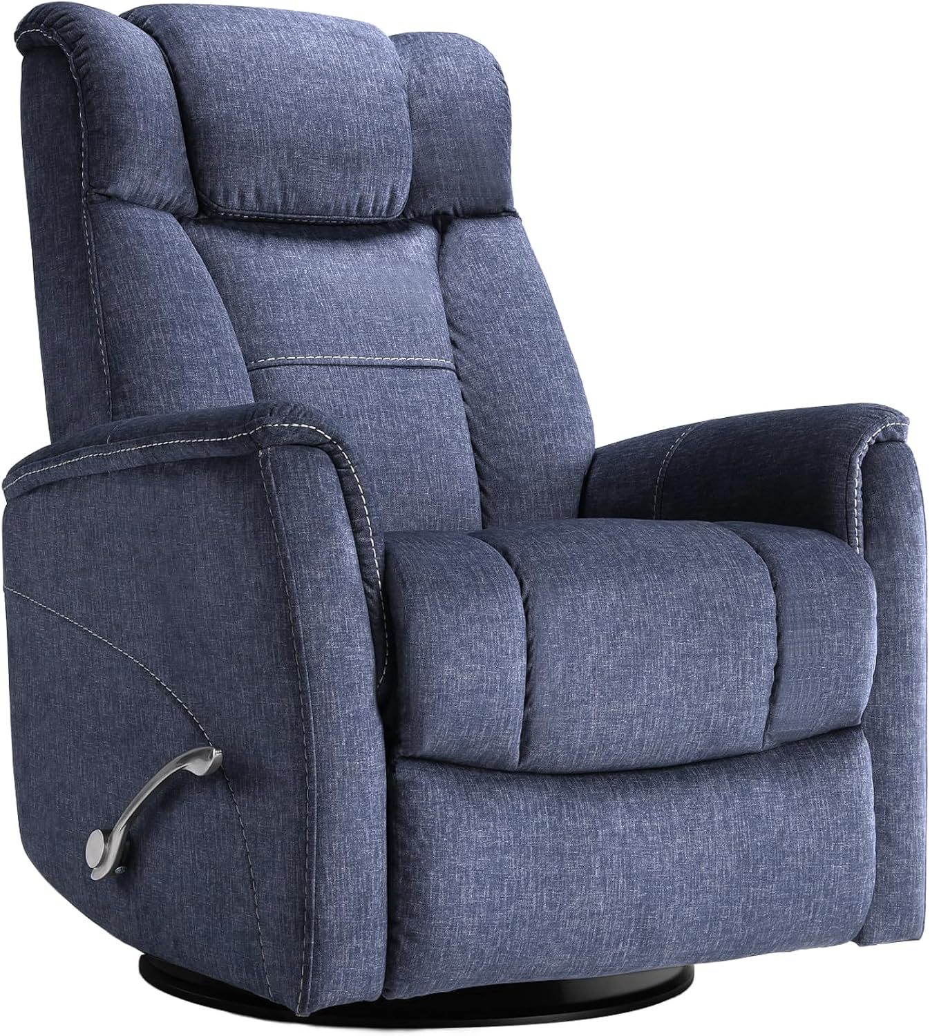 Swivel Rocking Recliner for Adults, Glider Rocker Recliner Nursery Chair, Living Room Accent Sofa Chair
