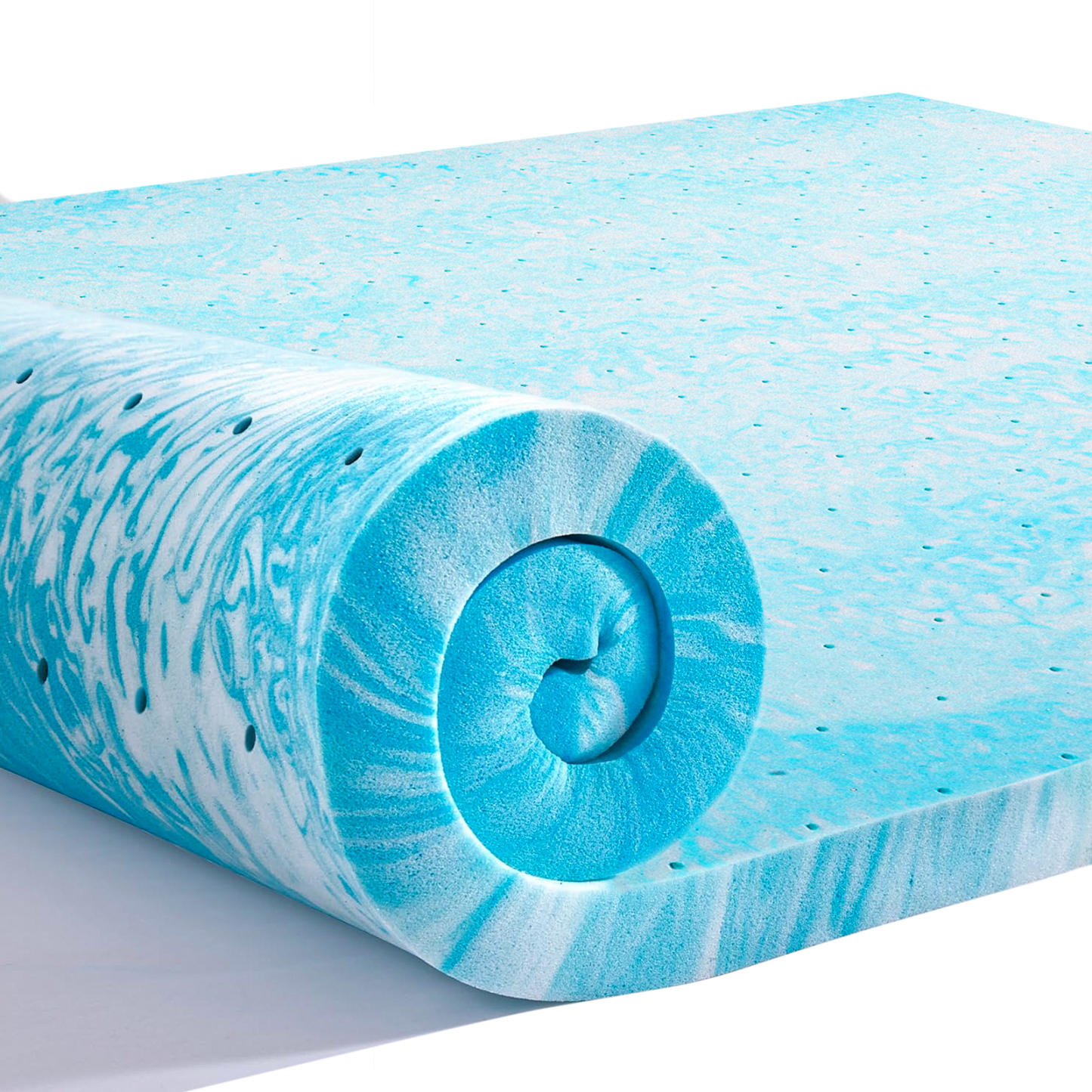 Mattress Topper, Twin XL Size Memory Foam Cooling Mattress Pad, for Be