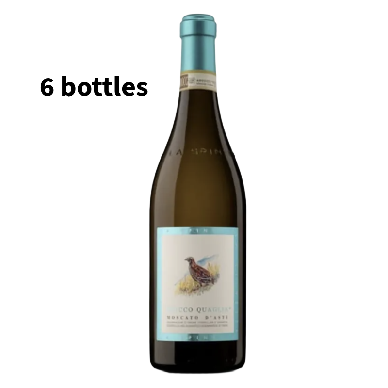 [May26] 6+6 Package: ✅ 6 x Le Spinetta Moscato d’Asti 2025 (750ml) ✅ 6 x Prosecco Extra Brut (200ml)