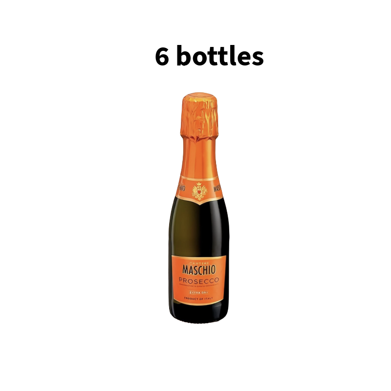[May26] 6+6 Package: ✅ 6 x Le Spinetta Moscato d’Asti 2025 (750ml) ✅ 6 x Prosecco Extra Brut (200ml)