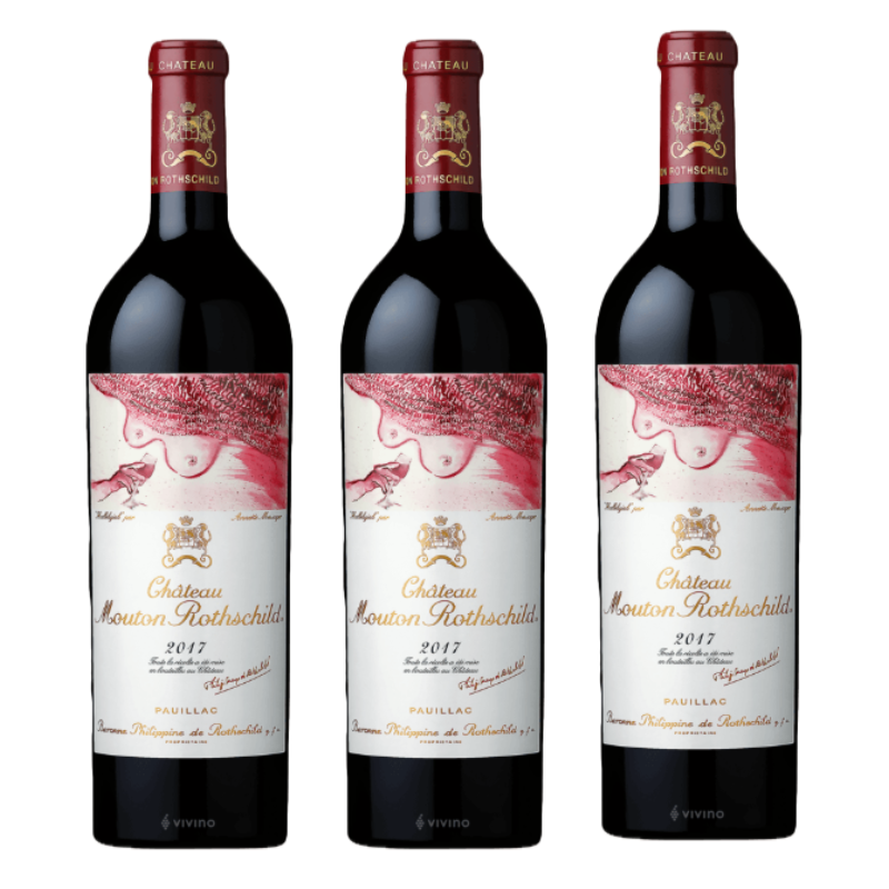 Château Mouton Rothschild 2017 X3
