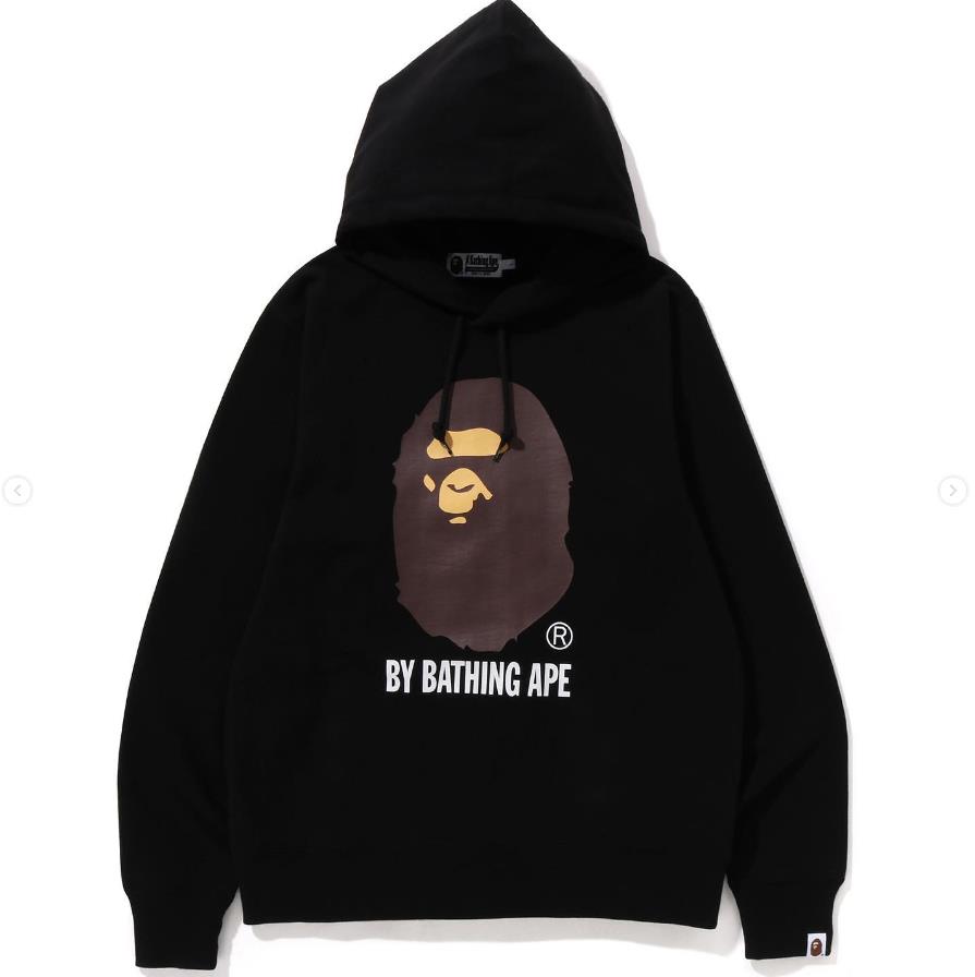 BY BATHING APE RELAXED PULLOVER HOODIE BAPEC MENS