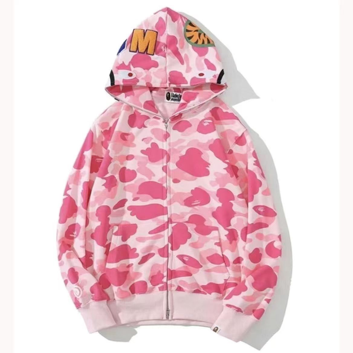 (期間限定割引価格) ABC CAMO SHARK FULL ZIP HOODIE （ユニセックス）