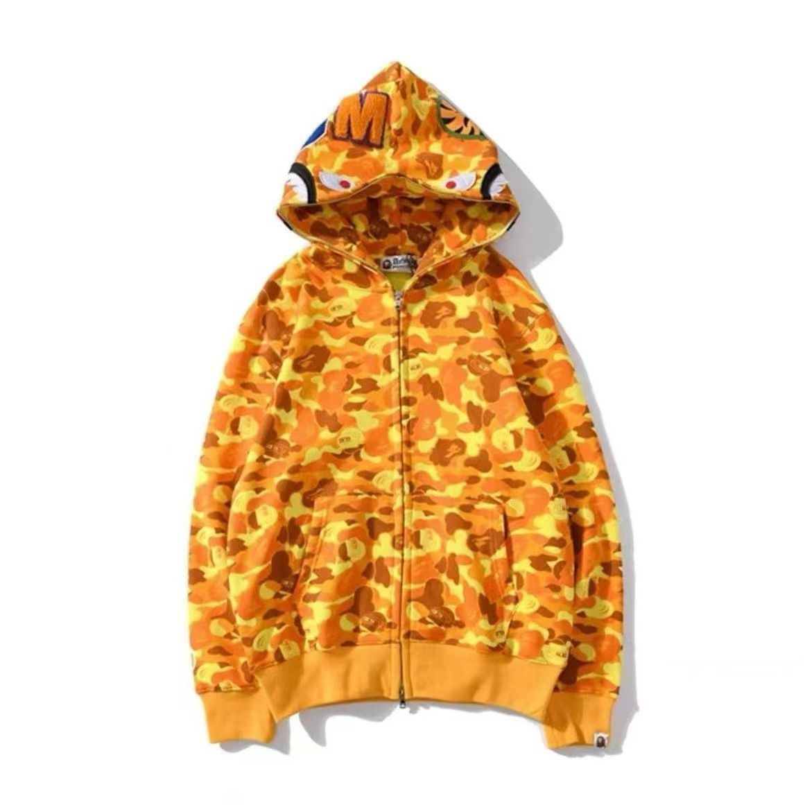 (期間限定割引価格) ABC CAMO SHARK FULL ZIP HOODIE （ユニセックス）