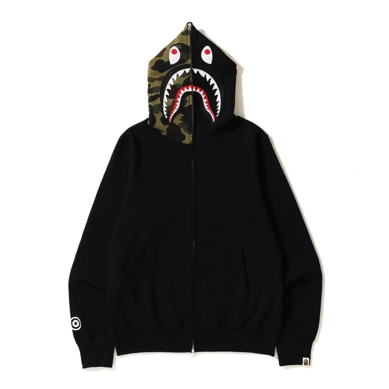 (期間限定割引価格) ABC CAMO SHARK FULL ZIP HOODIE （ユニセックス）