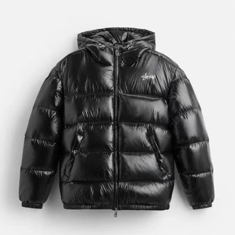 【2025特別割引価格】 STUSSY クラシックなダウンジャケット撥水 防風 防寒！！（ユニセックス）