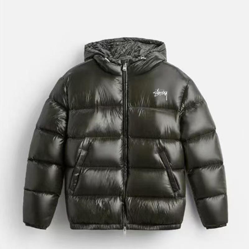 【2025特別割引価格】 STUSSY クラシックなダウンジャケット撥水 防風 防寒！！（ユニセックス）