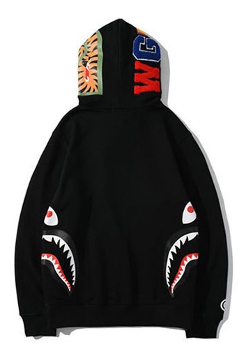 BAPE FASHION SHARK RELAXED  PULLOVER HOODIE