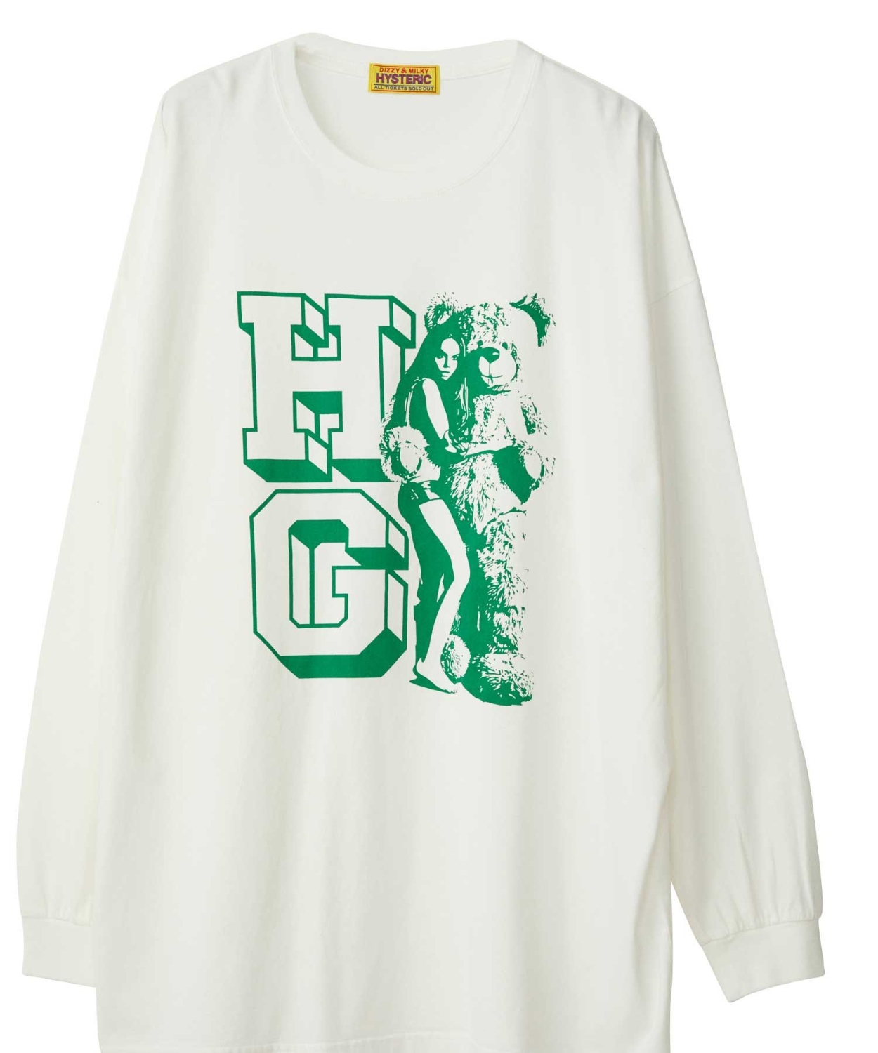 HG WOMAN BEAR オーバーサイズTシャツ