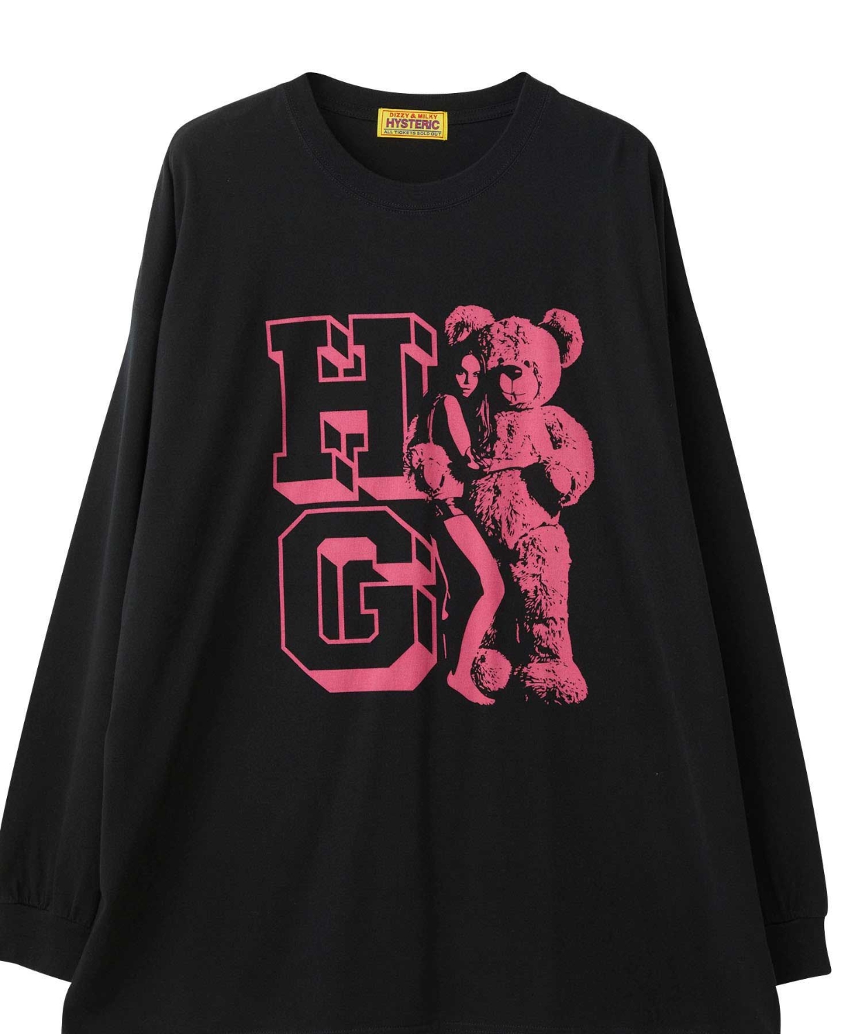 HG WOMAN BEAR オーバーサイズTシャツ