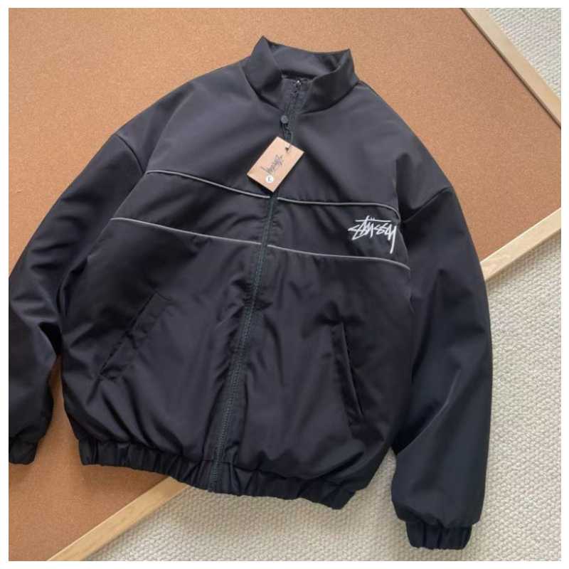 STUSSY embroidered reflective down jacket （ユニセックス）