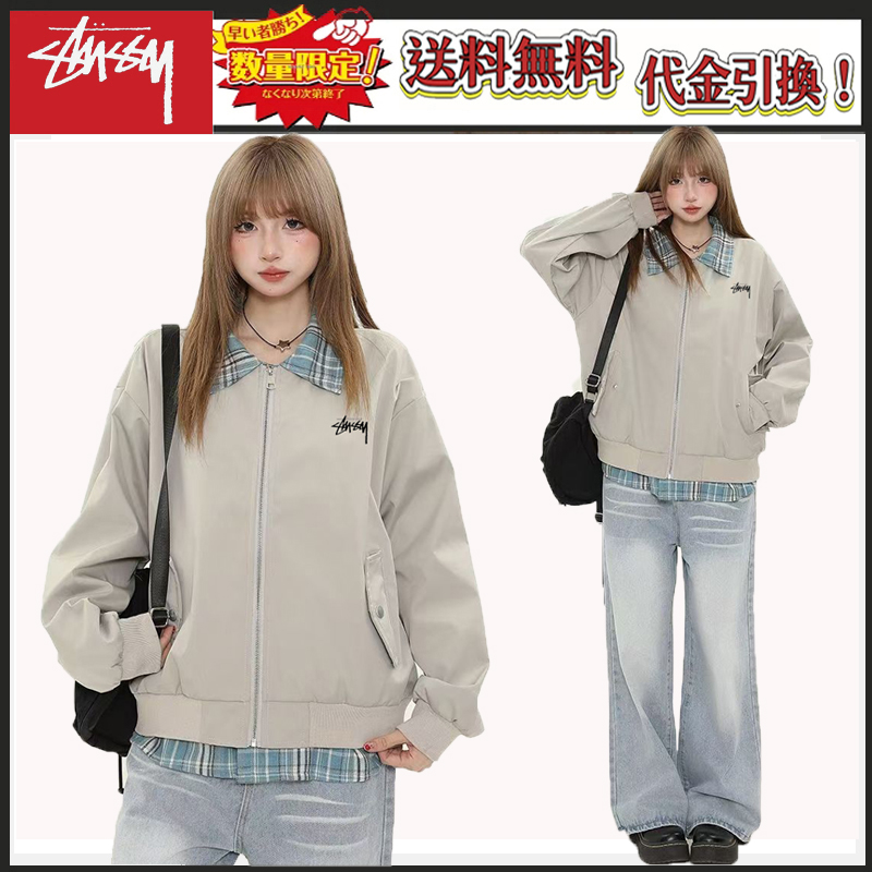 STUSS YAmerican casual shirt jacket