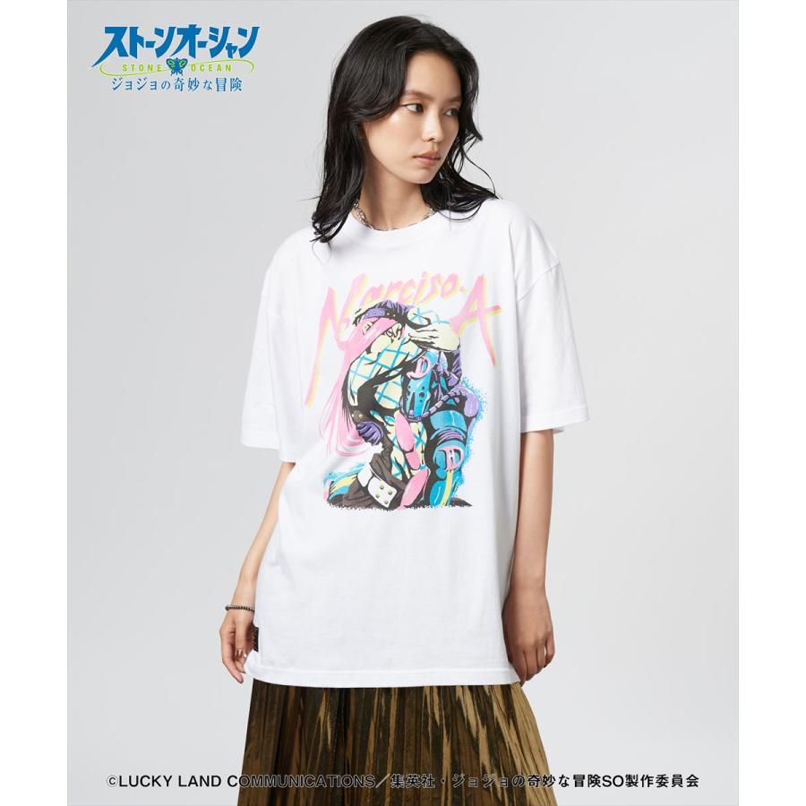 ジョジョの奇妙な冒険 ストーンオーシャン　Narciso・A T-shirts