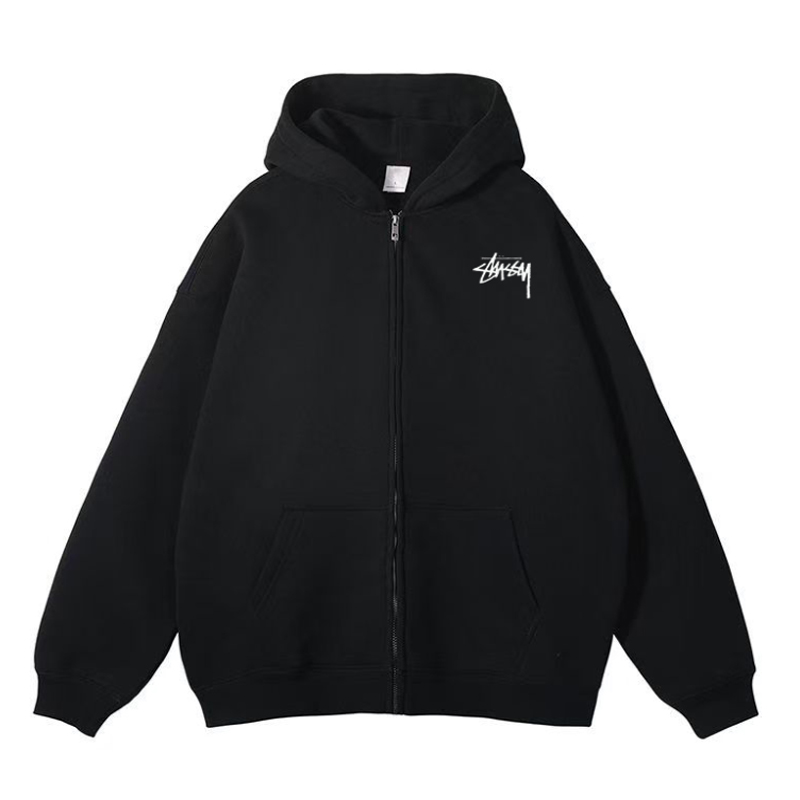 2024 BASIC STUSSY ZIP HOODIE（ユニセックス）