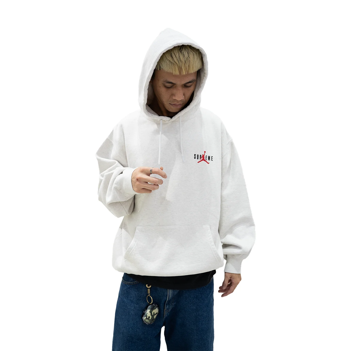 Supreme x Jordan フード付きスウェットシャツ