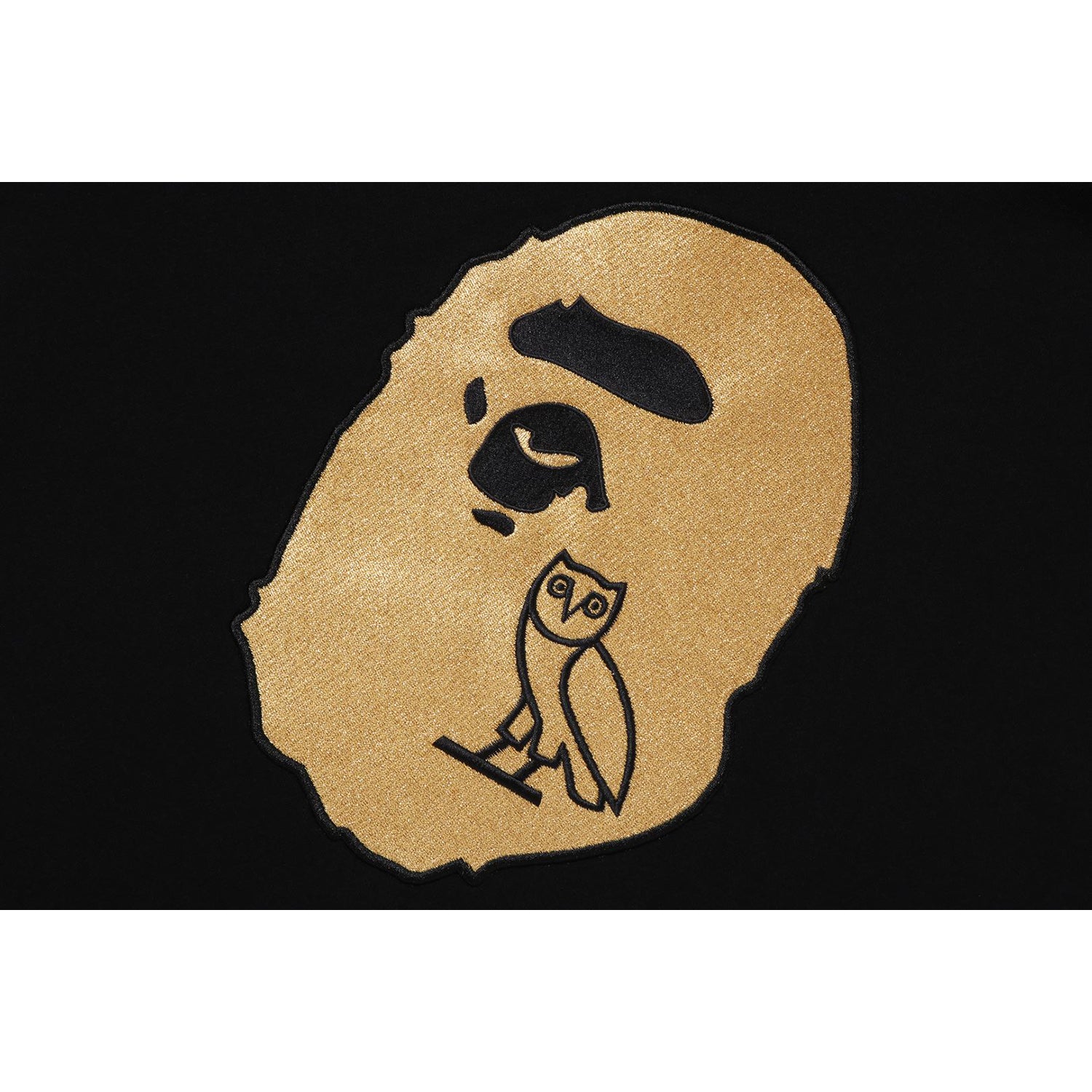 BAPE X OVO APE HEAD PULLOVER HOODIE