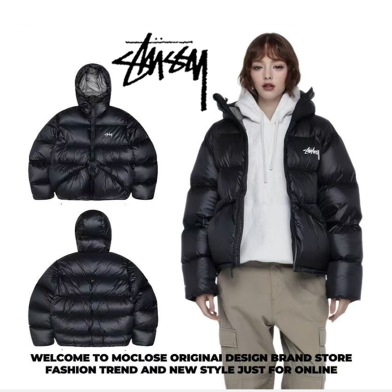 STUSSY クラシックなダウンジャケット撥水 防風 防寒！（ユニセックス）