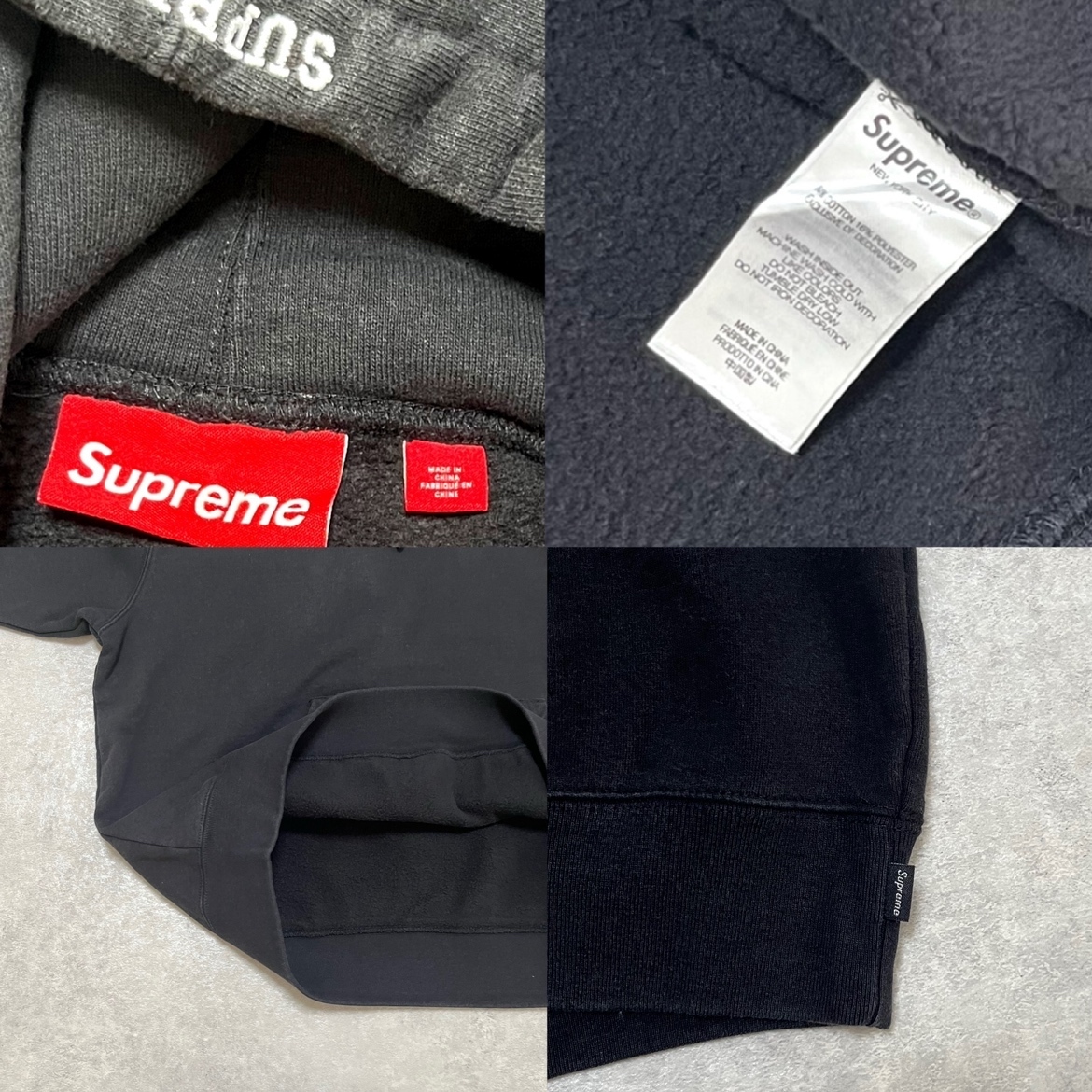 【国内発送】24SS Supreme Paint Hooded Sweatshirt