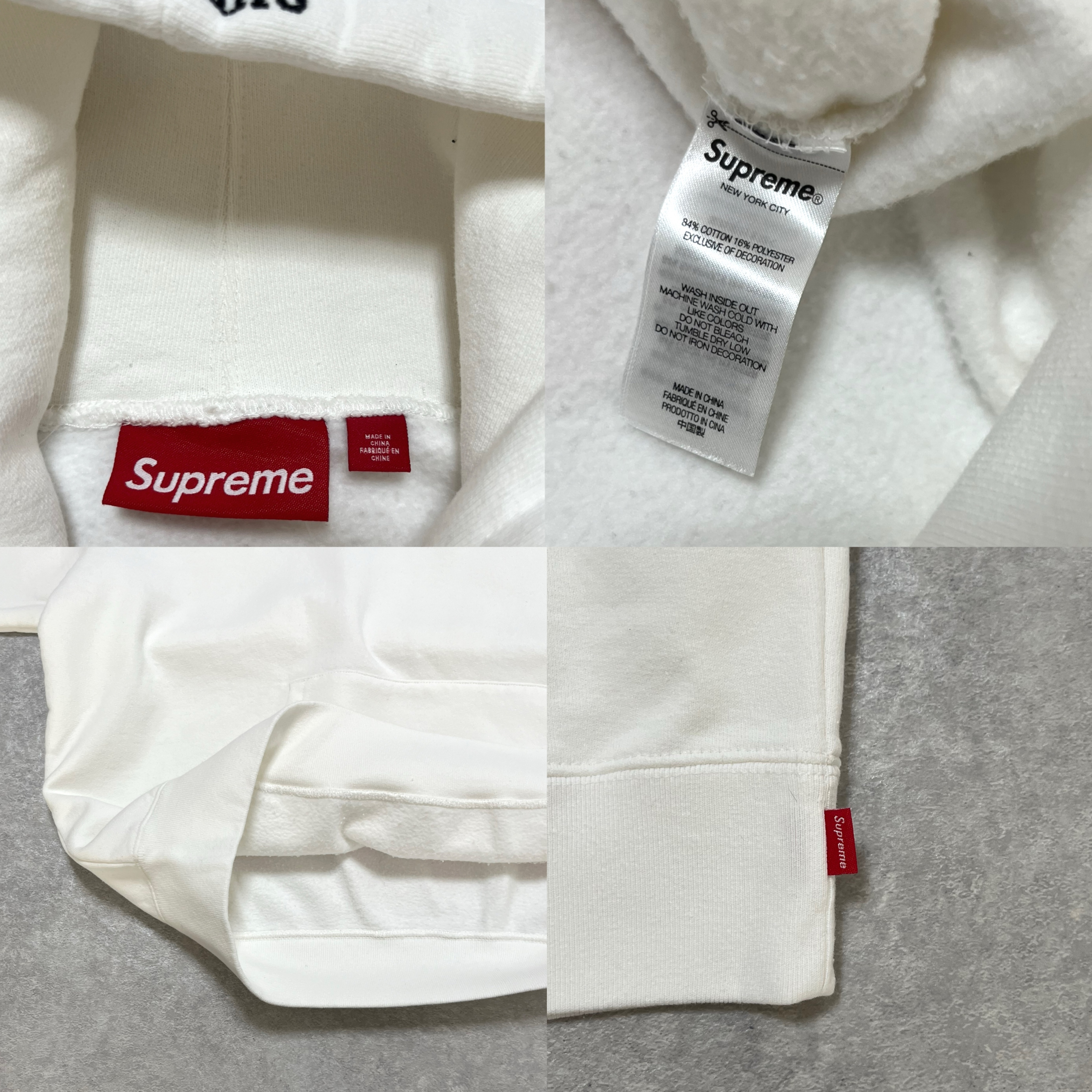 【国内発送】24SS Supreme Paint Hooded Sweatshirt