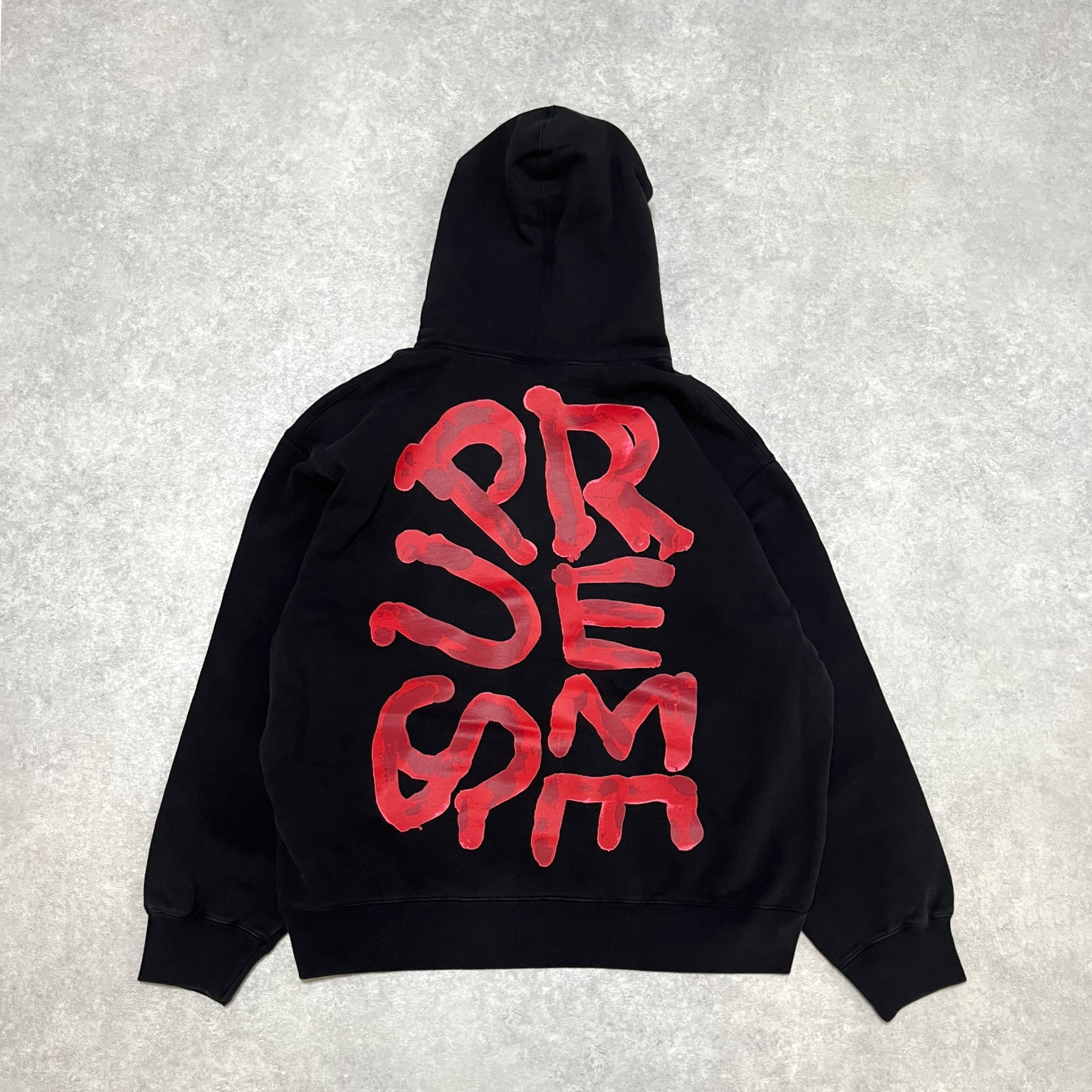 【国内発送】24SS Supreme Paint Hooded Sweatshirt