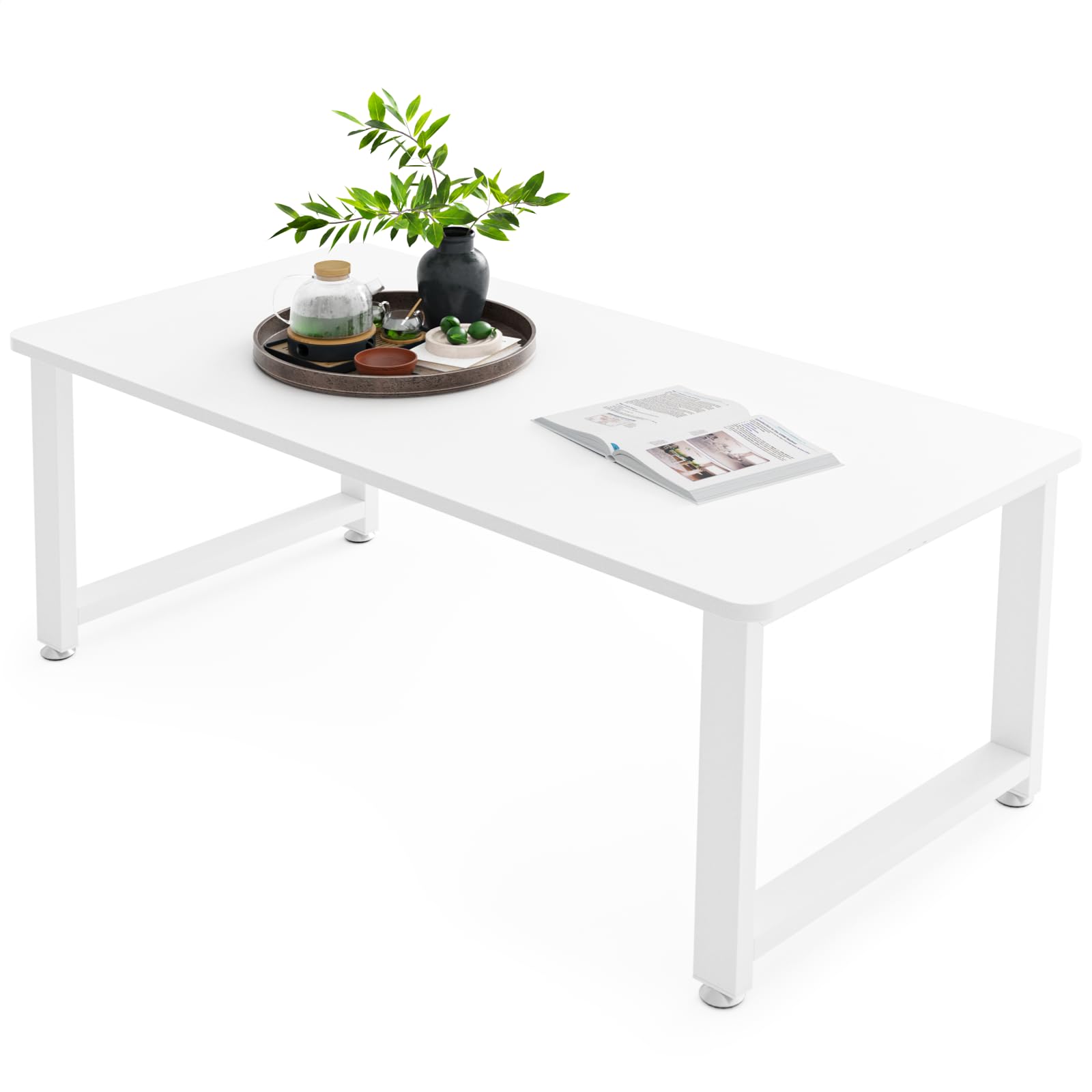 DEWEL ローテーブル 幅90cm リビング テーブル ちゃぶ台 座卓 センターテーブル コーヒーテーブル おしゃれ 木製 低い 和室 ロ