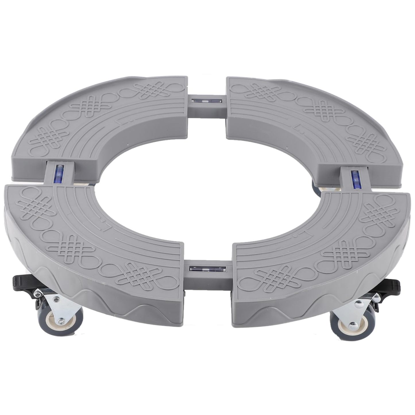 DEWEL 花台 鉢受プレート移動できる 植木鉢台 キャスター付き 伸縮タイプ サイズ調節可 ブレーキ付き 360°移動便利 調節可能 滑り