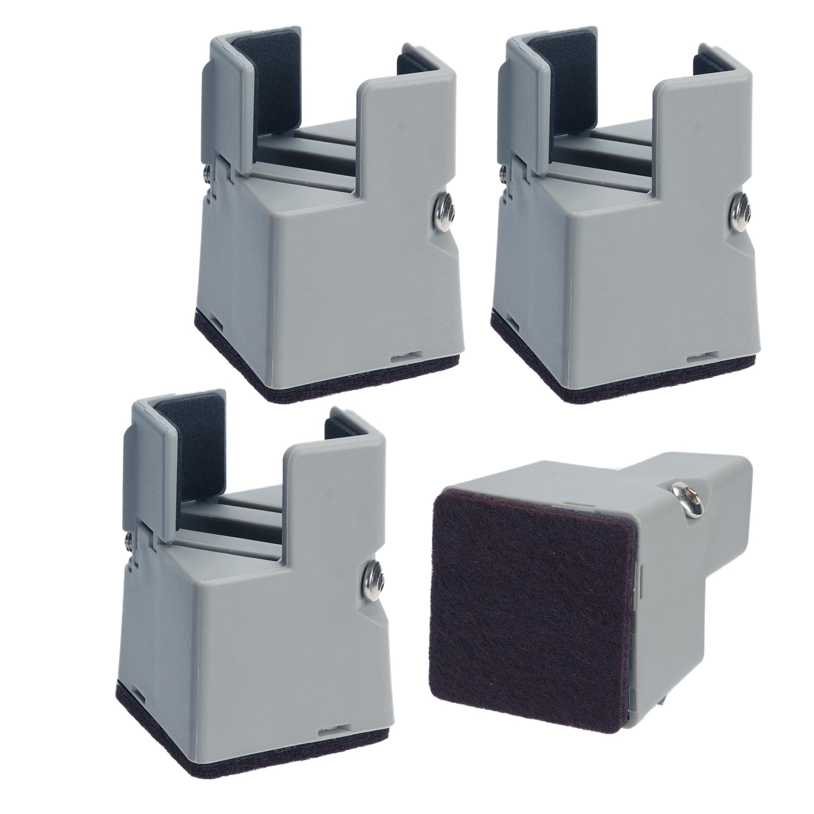 DEWEL 椅子継ぎ足 テーブル継ぎ足し高さを上げる こたつ継ぎ足 4個セット家具脚 テーブル脚台 テーブル高さ調整器具 こたつ足 高さ50mm/100mm (高さ5CM)