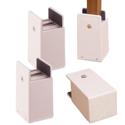 DEWEL こたつあし 継ぎ足し テーブル 脚 高さを上げる 4個セット 継ぎ足 机 高さ調整 0mm~50mm幅調節 机 たかさ調節 高さ5cm/10cm テーブル脚台