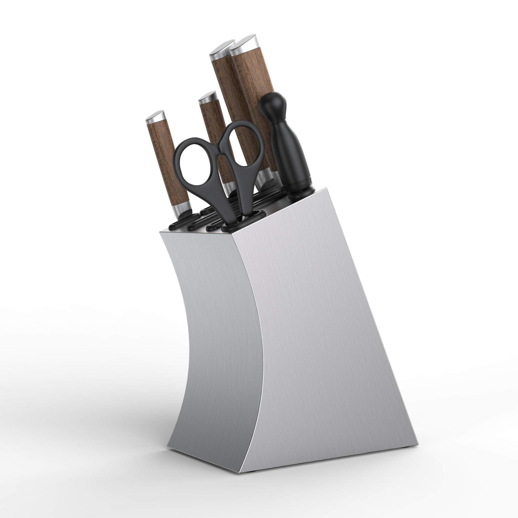 包丁立て 包丁スタンド ステンレス ナイフスタンド ナイフラック 出刃包丁対応 ケース ホルダー キッチン ストレージ 収納 多種対応 抗菌 台所用品