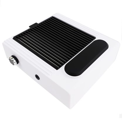 DEWEL ネイル集塵機 卓上集塵機 ネイルダストコレクター 吸収力調整可能 80W強い吸収力 4500rpm回転数 64-76dB静音 手首が保護でき マットが付き 交換用フィルター付き 掃除簡単 説明書付き ネイルマシン ネイルオフ ジェルネイル オフ