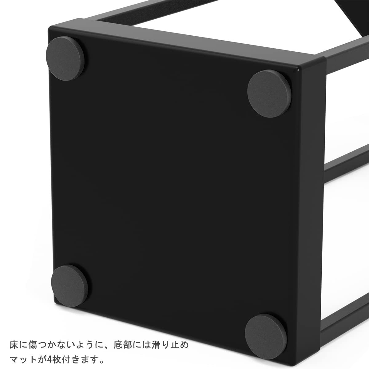 傘立て かさたて DEWEL 長傘/折り畳み傘収納 スリム おしゃれ 玄関収納 アンブレラスタンド かさラック レインラック 傘置き 靴ベラ収納 シンプル 倒れにくい ブラック 完成品 幅19×奥行き19×高さ53cm