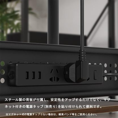 プリンター台 昇降式 DEWEL プリンターラック キャスター付き 3段 プリンターワゴン プリンターカート サイドワゴン 木製 プリンター収納 高強度のメラミン加工 オフィス 家庭用 幅60×奥行40×高さ64-84cm (XYGH5017)