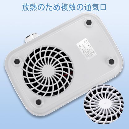 DEWEL ネイル集塵機 ネイルダストコレクター 卓上集塵機 強力吸引 吸収力調節可能 4500rpm回転数 手首が保護でき マット付き 説明書付き 交換用フィルター付き 掃除簡単 静音 ネイルマシン