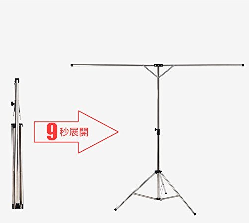 物干しラック 布団ハンガー DEWEL 洗濯ハンガー タオルハンガー ふとん干し 洗濯物干し 折り畳み 伸縮式 省スペース(125（旅行用）)