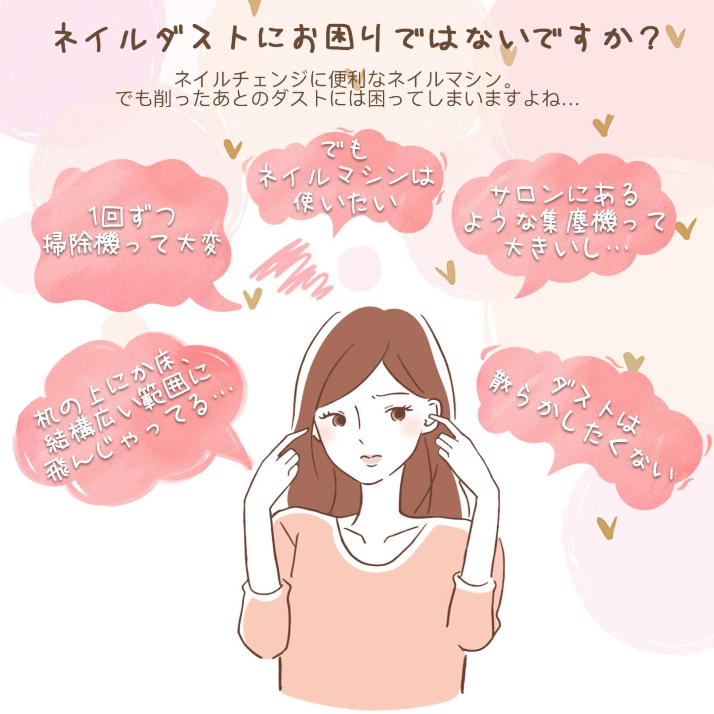 ネイルダスト集塵機 ネイルダストコレクター サロン強力吸収 卓上集塵機 ネイルダストクリーナー 4500rpm回転数 ネイルオフ ジェルネイル オフ 交換用フィルター付き ネイルマシン ネイルダスト ネイルケアセット 手首が保護でき 日本語説明書