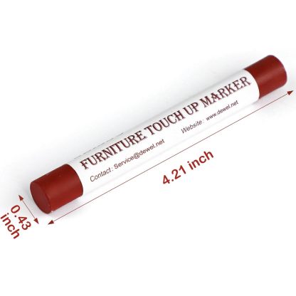 DEWEL フローリング 補修 ネジ穴 補修 家具 補修 クレヨン 10色 床 傷消し 家具修理クレヨン キズ隠し、ひび割れ、釘目など補修 ヘラ付き